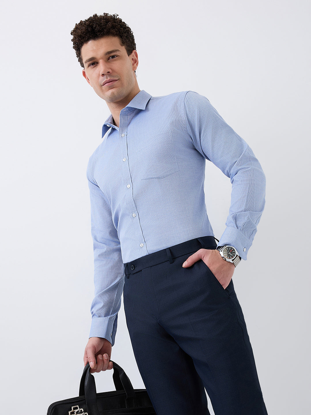 Park Avenue Blue Shirt 