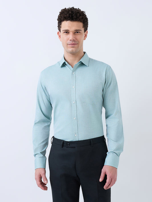 Park Avenue Green Shirt 