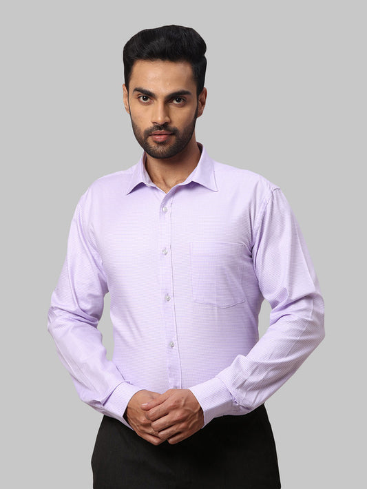 Park Avenue Purple Formal Shirt