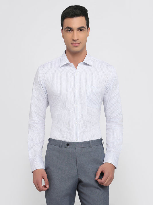 Park Avenue Blue Formal Shirt