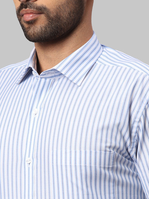 Park Avenue Blue Formal Shirt