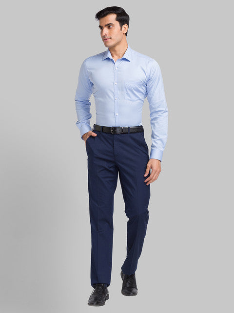 Park Avenue Blue Formal Shirt