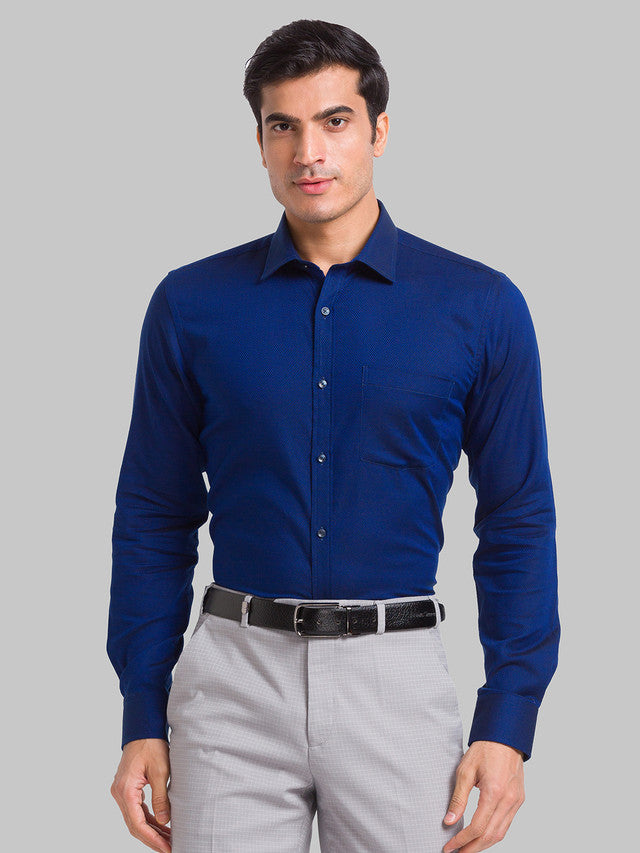 Park Avenue Blue Formal Shirt