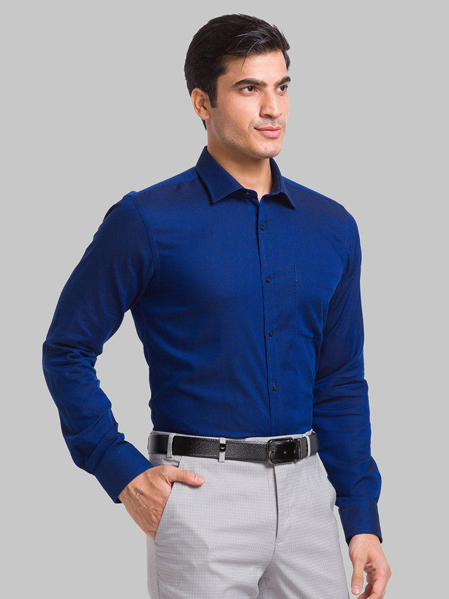 Park Avenue Blue Formal Shirt