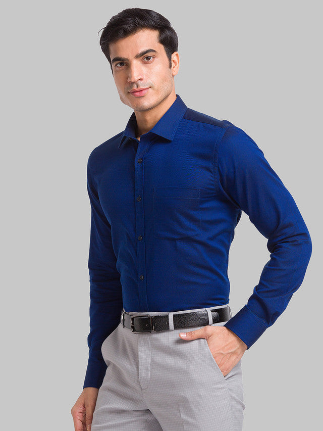 Park Avenue Blue Formal Shirt