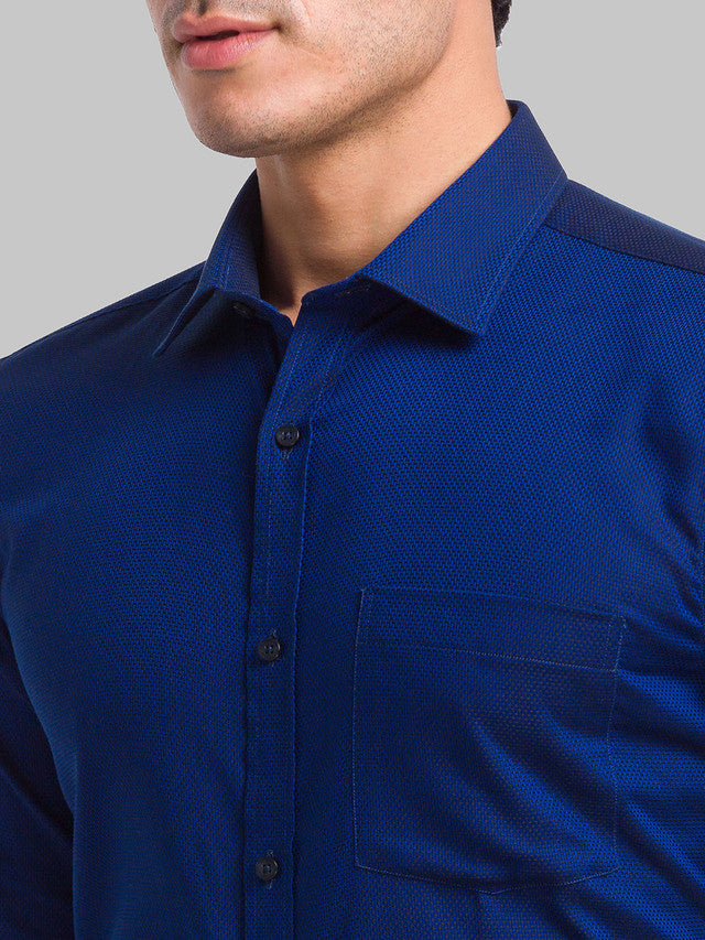 Park Avenue Blue Formal Shirt