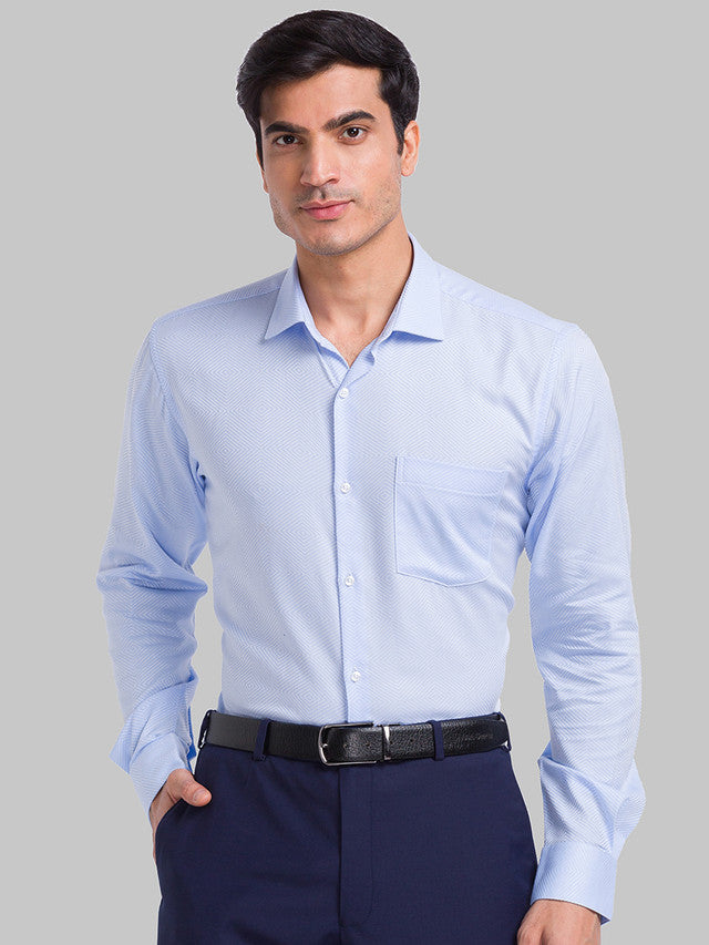 Park Avenue Blue Formal Shirt