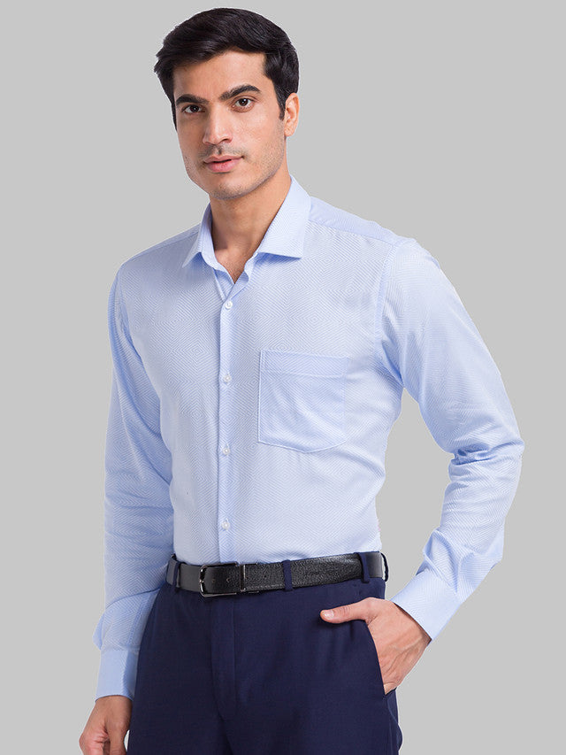 Park Avenue Blue Formal Shirt