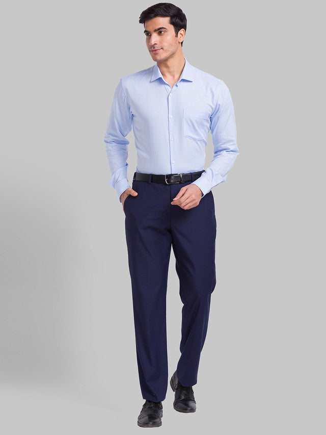 Park Avenue Blue Formal Shirt