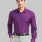 Park Avenue Purple Formal Shirt