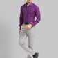 Park Avenue Purple Formal Shirt