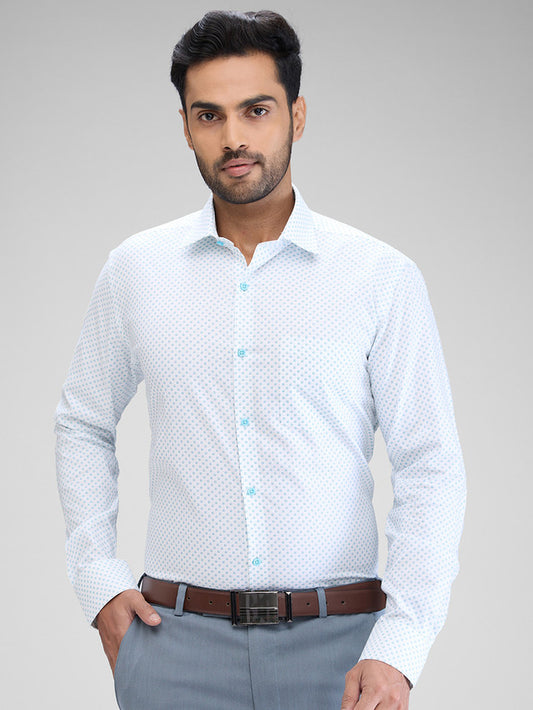 Park Avenue Blue Formal Shirt