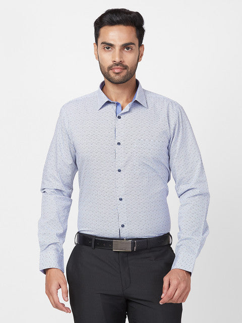 Park Avenue Blue Formal Shirt