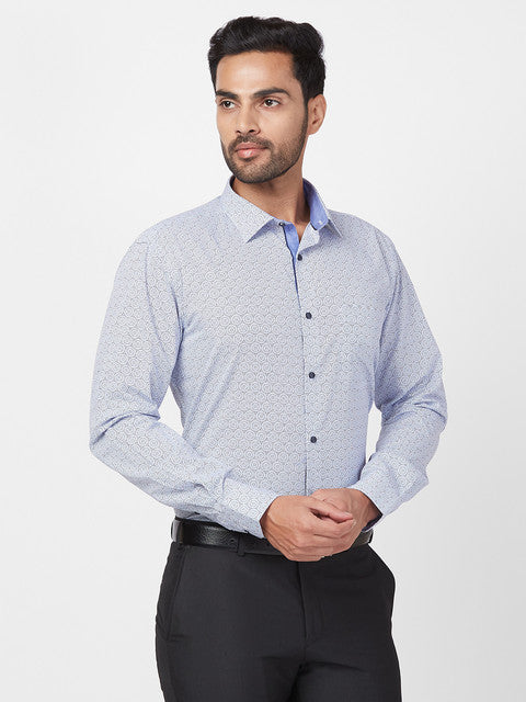 Park Avenue Blue Formal Shirt