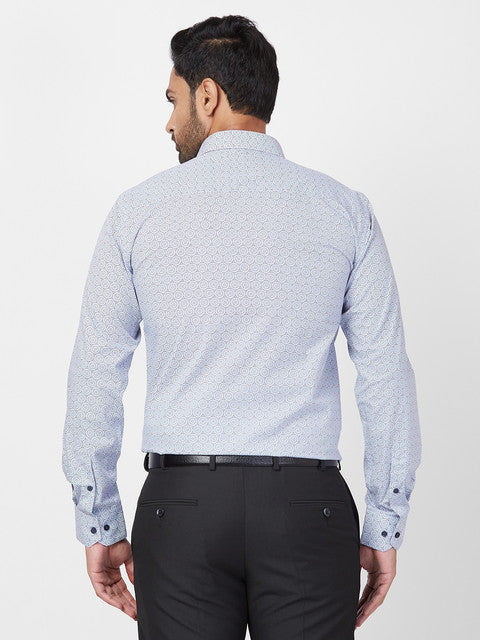 Park Avenue Blue Formal Shirt