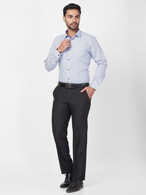 Park Avenue Blue Formal Shirt