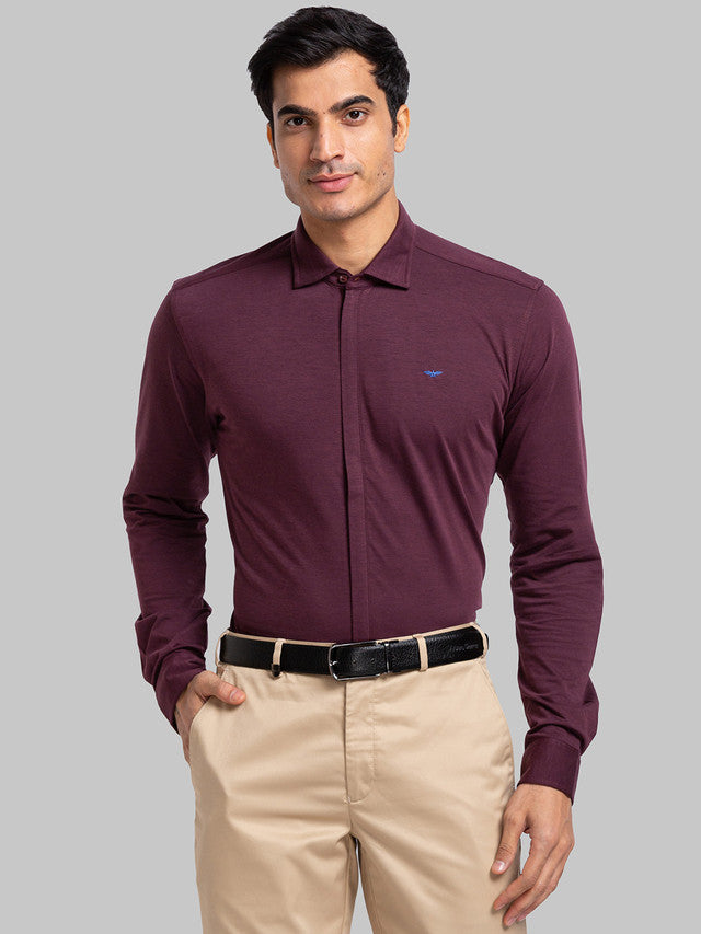 Park Avenue Maroon Shirt