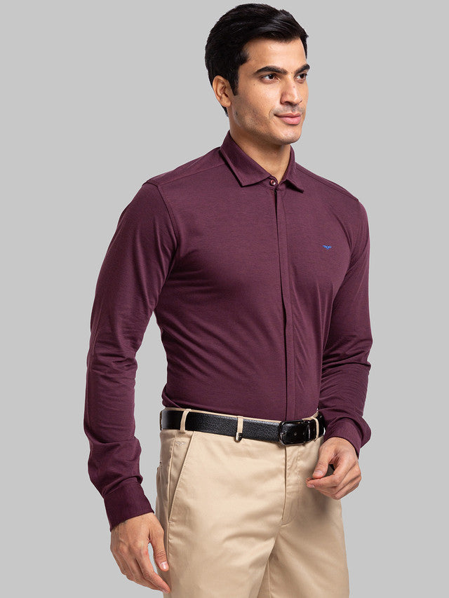 Park Avenue Maroon Shirt