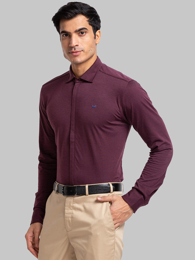 Park Avenue Maroon Shirt