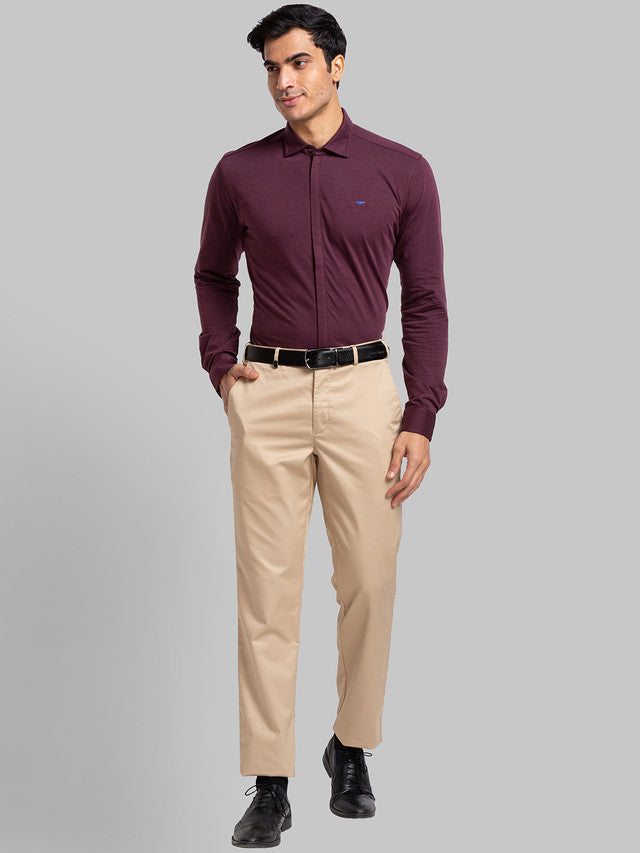 Park Avenue Maroon Shirt