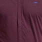 Park Avenue Men Maroon Solid Slim Fit Full Sleeve Narrow Collar Shirt