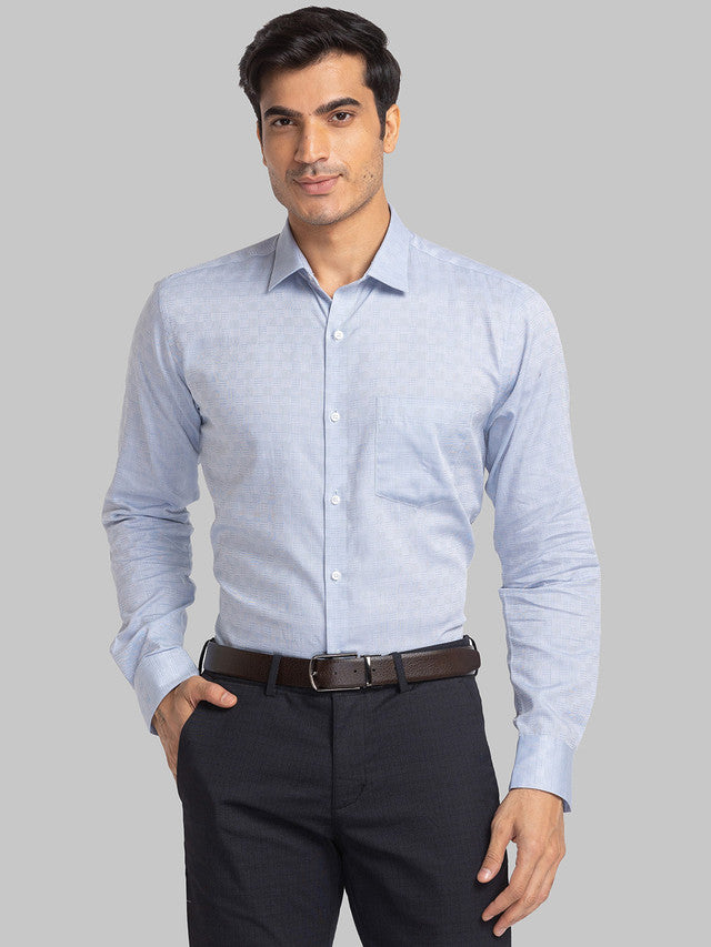 Park Avenue Blue Formal Shirt