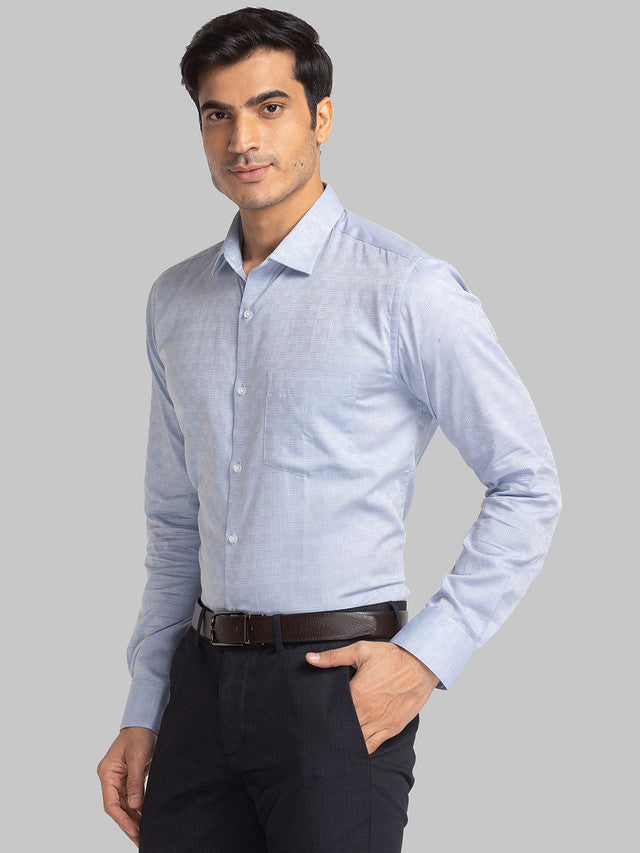 Park Avenue Blue Formal Shirt