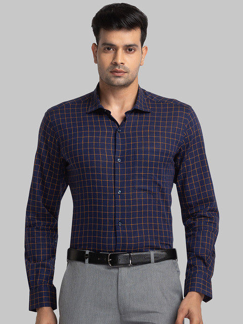 Park Avenue Blue Formal Shirt