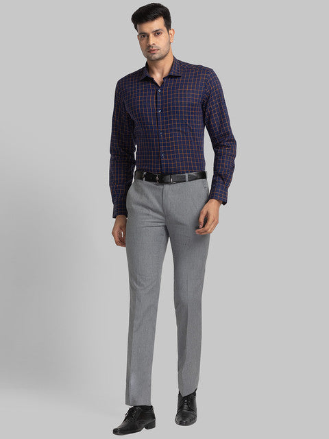 Park Avenue Blue Formal Shirt