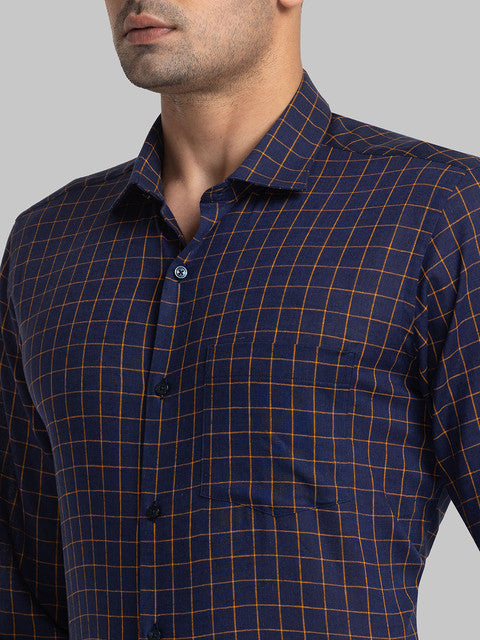 Park Avenue Blue Formal Shirt