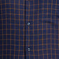 Park Avenue Men Blue Slim Fit Checks Shirt