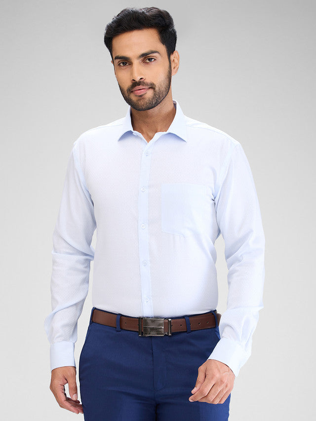 Park Avenue Blue Formal Shirt