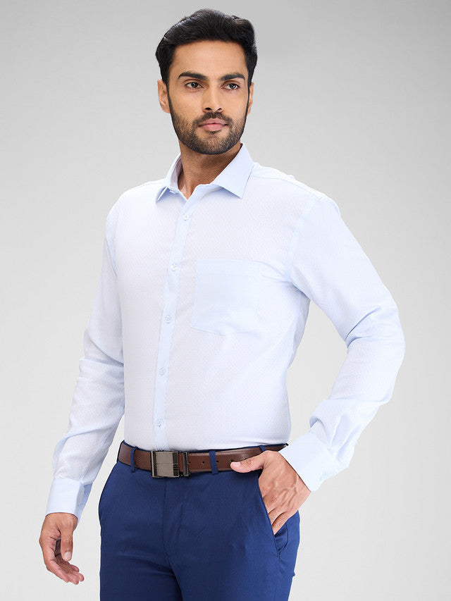 Park Avenue Blue Formal Shirt