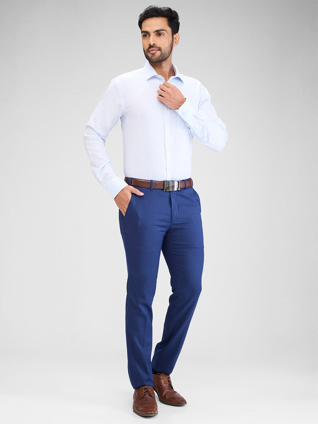 Park Avenue Blue Formal Shirt