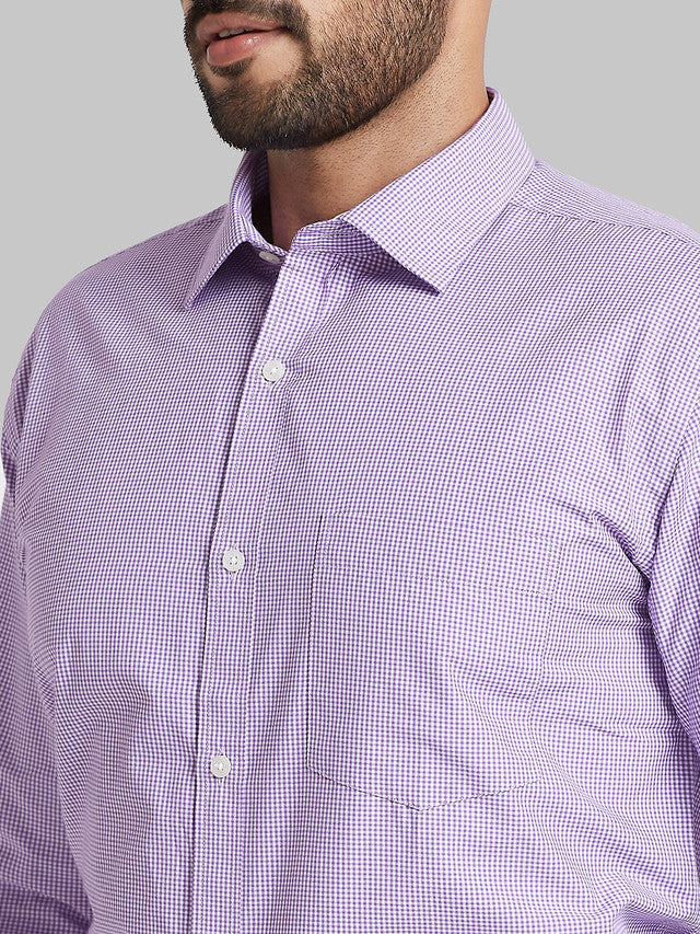 Park Avenue Purple Formal Shirt