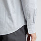 Park Avenue Blue Checks Slim Fit Cotton Formal Shirt