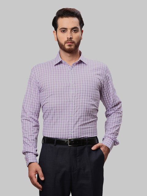 Park Avenue Purple Formal Shirt