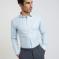 Men Slim Fit Petrol Shirt