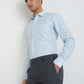 Men Slim Fit Petrol Shirt