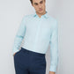 Men Slim Fit Blue Shirt