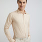 Men Fawn Slim Fit Checks Cotton Shirts