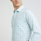 Men Slim Fit Violet Shirt