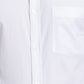 Park Avenue Men White Self Design Slim Fit Full Sleeve Cut Away Collar Shirt