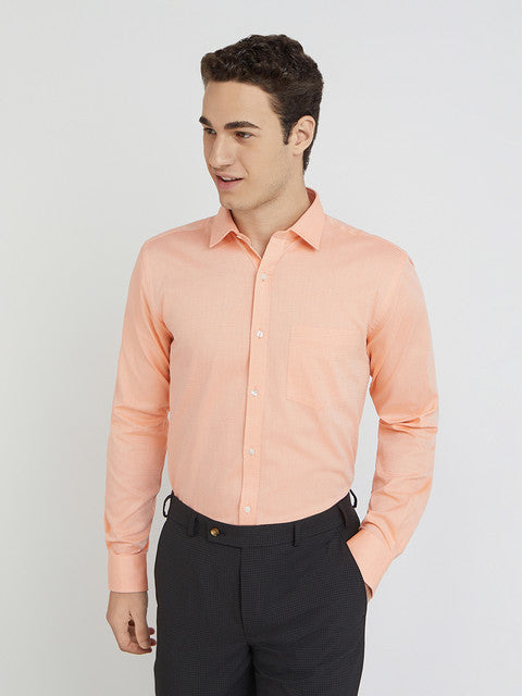 Men Slim Fit Fawn Shirt