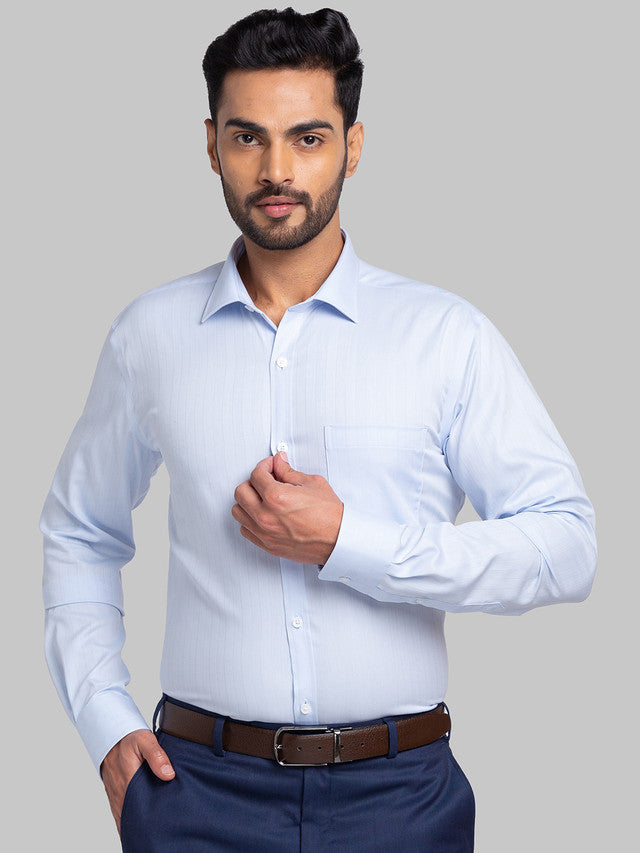 Park Avenue Blue Formal Shirt