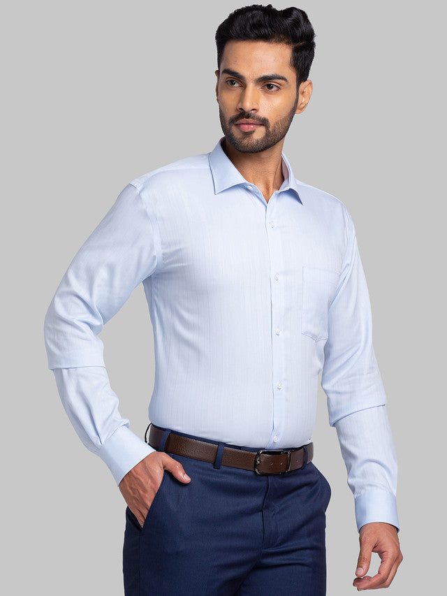 Park Avenue Blue Formal Shirt