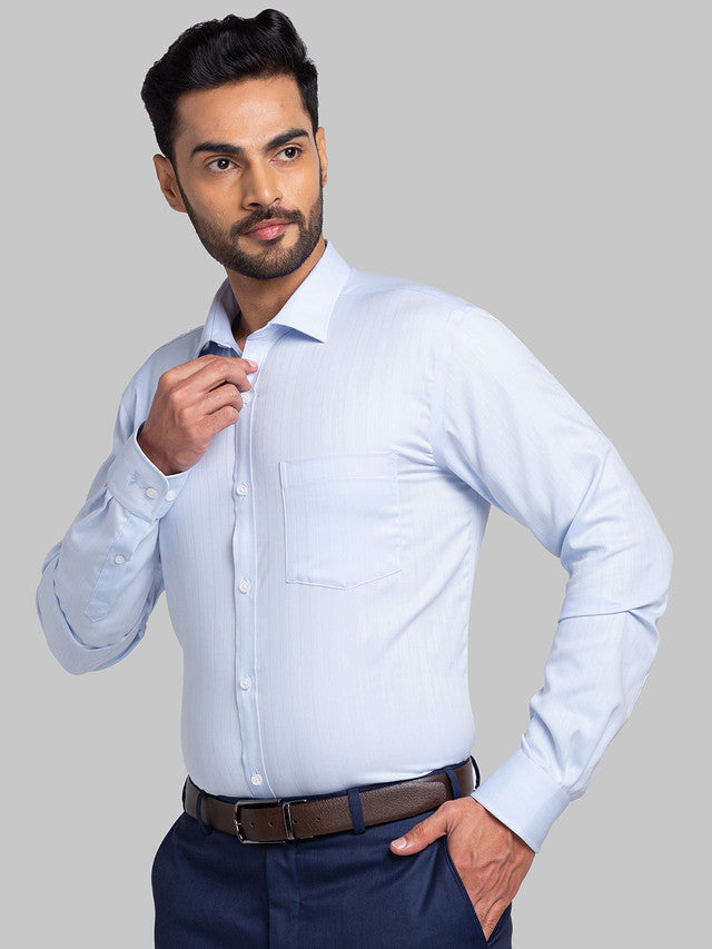 Park Avenue Blue Formal Shirt