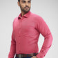 Park Avenue Maroon Formal Shirt