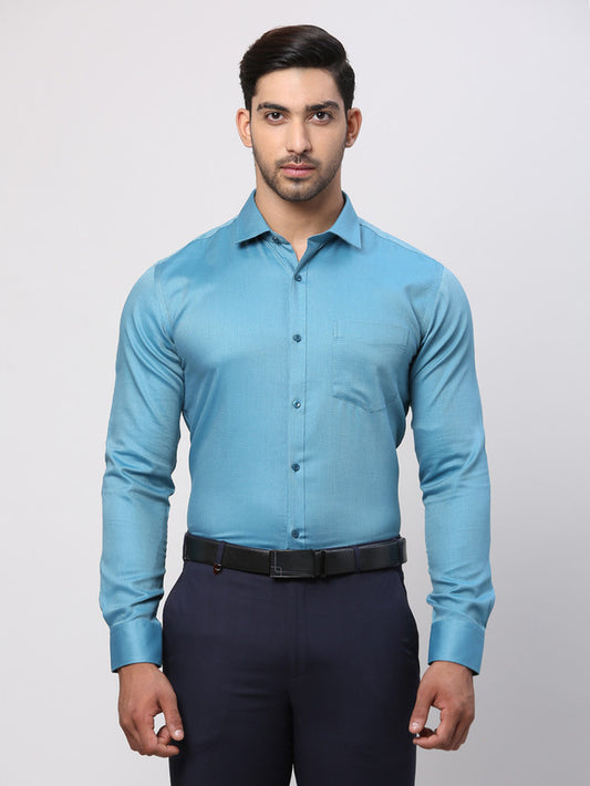 Park Avenue Blue Formal Shirt