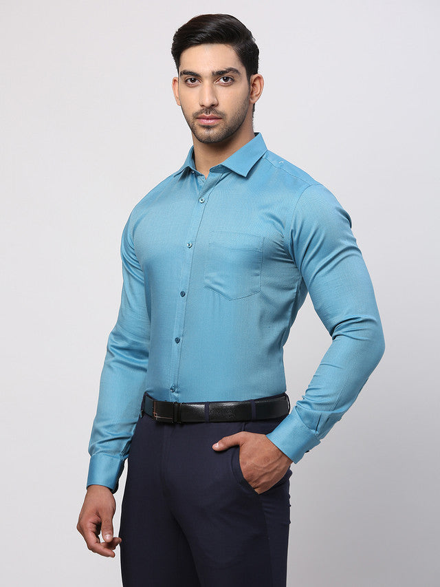 Park Avenue Blue Formal Shirt